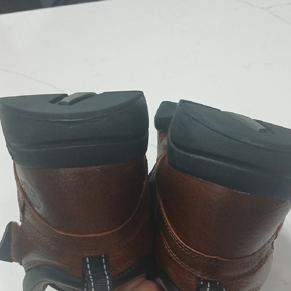 Dr. Comfort Brown Leather Boots Gentle Used Excellent Conditions Sz 11.5 - Picture 9 of 10